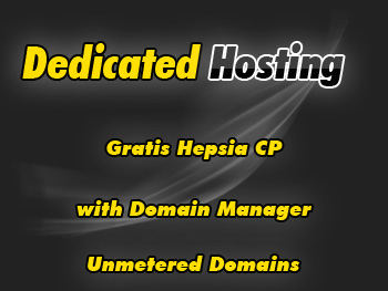 Half-priced dedicated servers hosting account